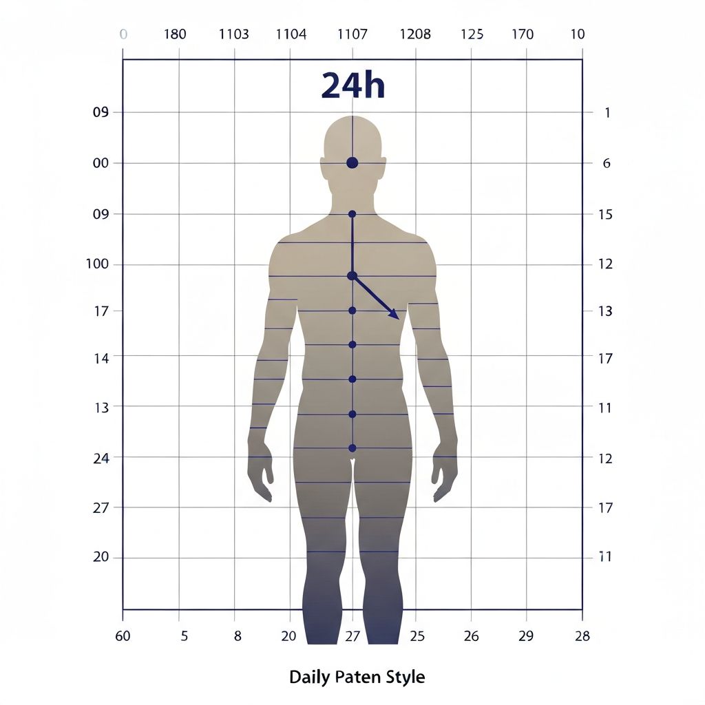Daily patterns and physiological connection